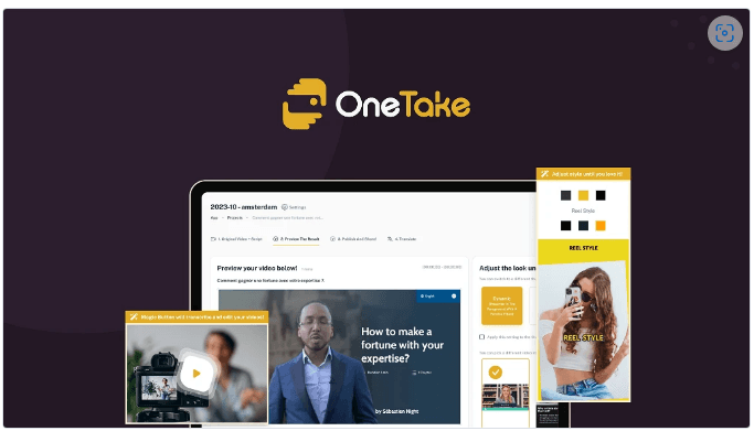 OneTake AI Lifetime Deal: The Ultimate Video Editing Solution | HR LIMON