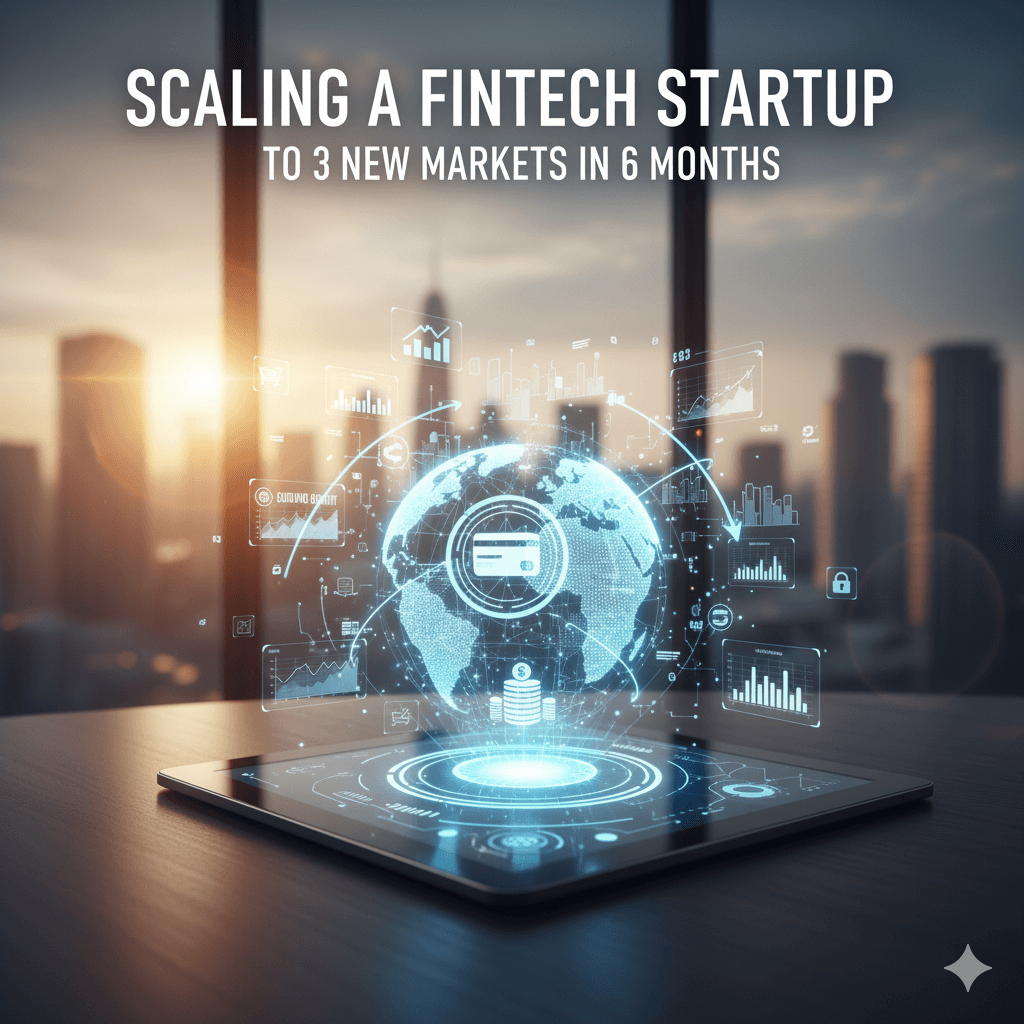 Scaling a Fintech Startup to 3 New Markets in 6 Months