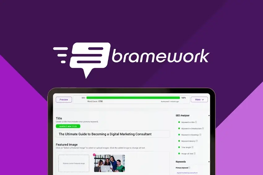 Bramework Lifetime Deal: Boost Your AI Writing for Content