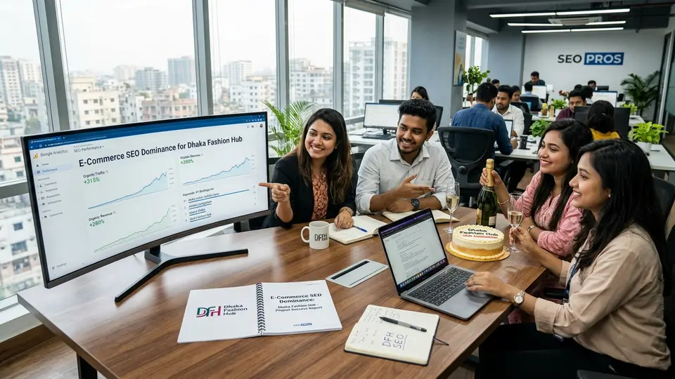 E-Commerce SEO Dominance for Dhaka Fashion Hub