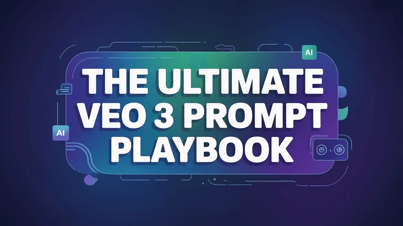 The Ultimate VEO 3 Prompt Playbook: High-Impact Prompt Formulas for Viral Videos!