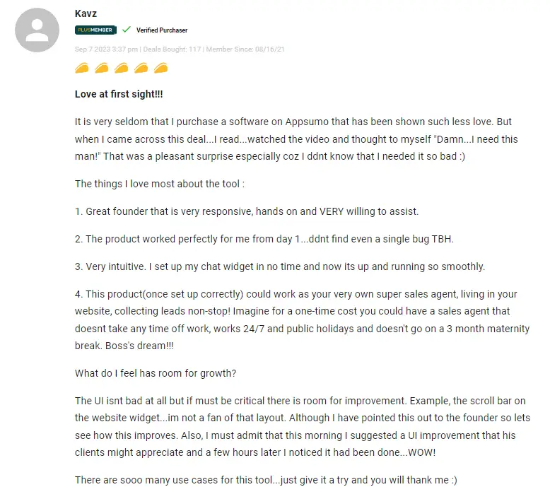 A collection of user reviews and feedback about the platform.