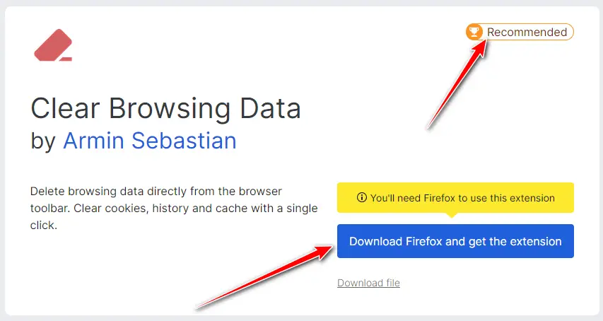 Chrome settings window for clearing cookies and browsing history data