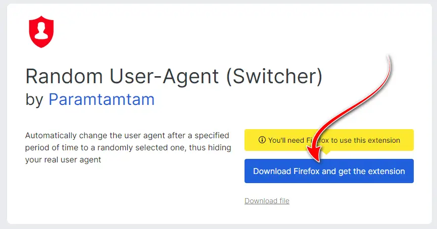 Configuring the Random User-Agent extension to rotate browser fingerprint data