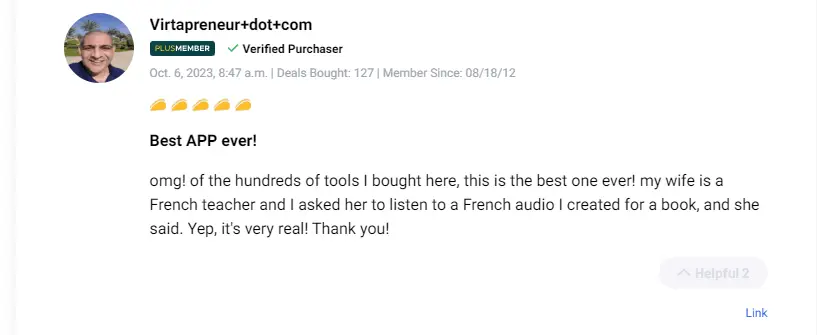 Customer feedback highlighting the benefits of Speechki text-to-speech