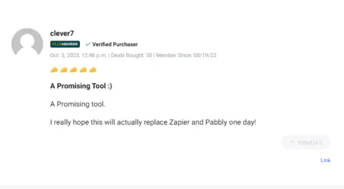 Customer testimonial praising the workflow improvements provided by TaskMagic