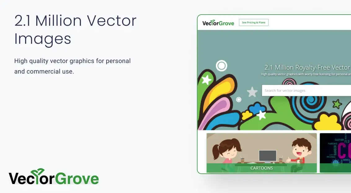 Diagram illustrating the definition and benefits of vector graphics.