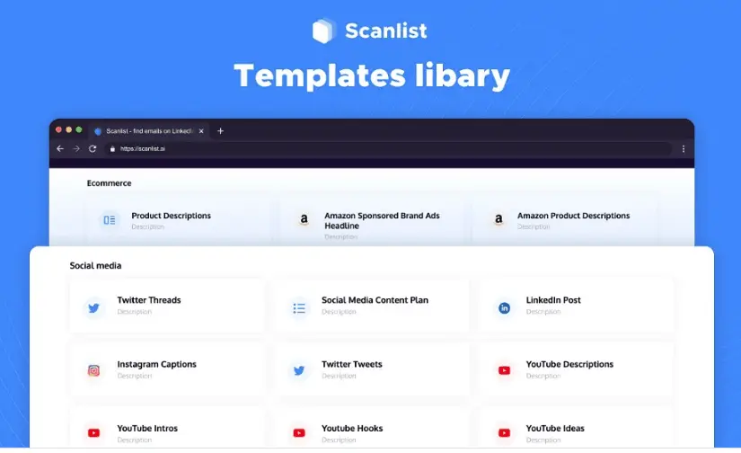 Feature overview highlighting why Scanlist is worth consideration.
