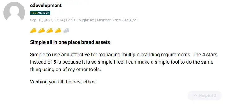 Final success story illustrating long term brand growth with Ethos