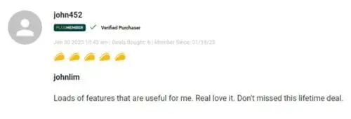 Five-star customer ratings and reviews for Linko platform