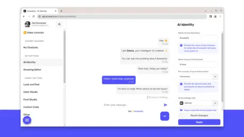 Key benefits and reasons to choose Answerly chatbot.