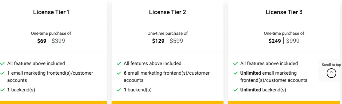 Official pricing plans and subscription options for the service