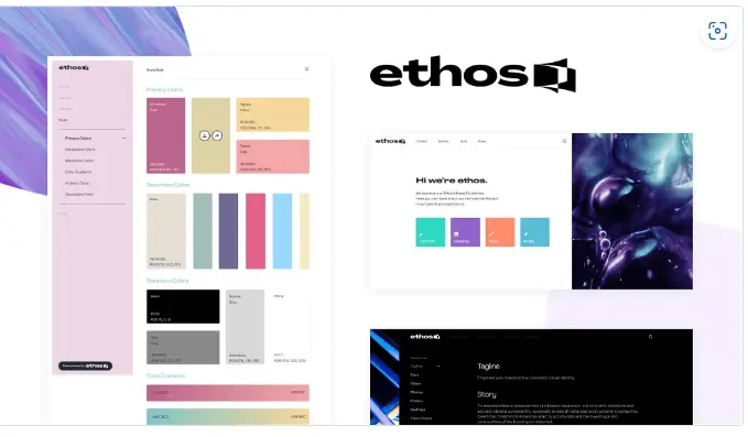 Overview of Ethos AI brand management platform features and benefits
