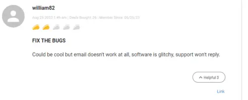 Positive user testimonial reviewing the RAYZO lifetime deal value