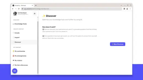Security and safety features of the Answerly platform.