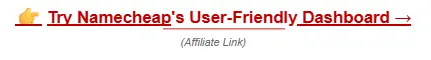 Step-by-step domain transfer process interface inside the Namecheap dashboard.