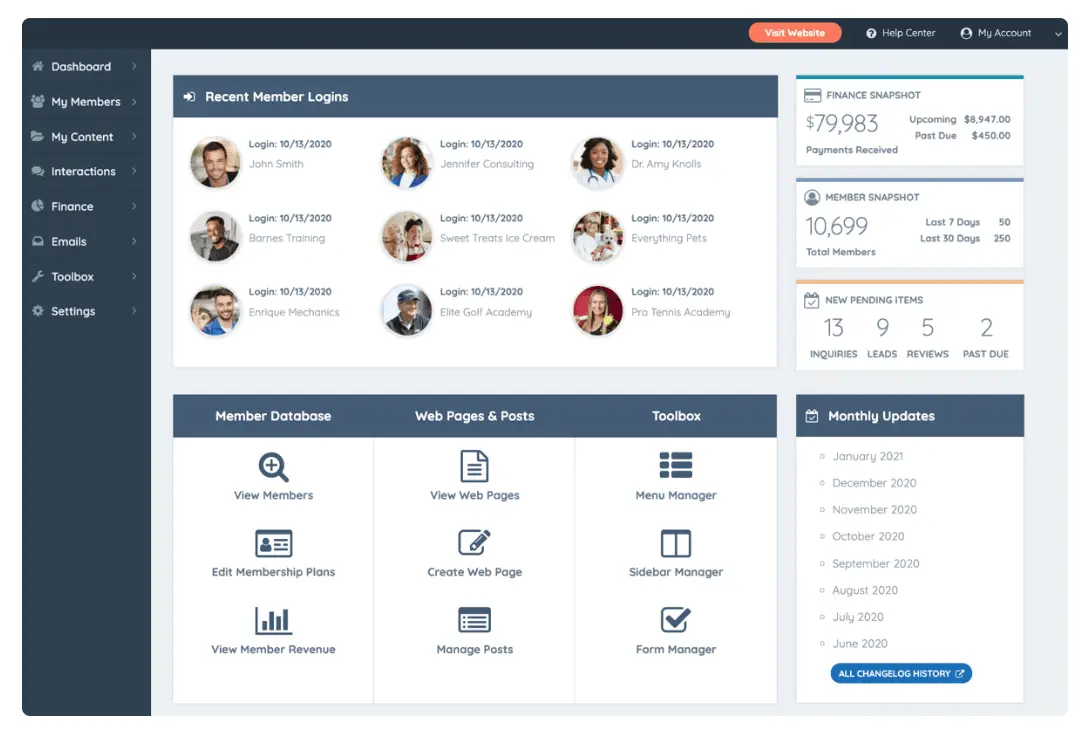 Step-by-step guide on how to use Brilliant Directories software.