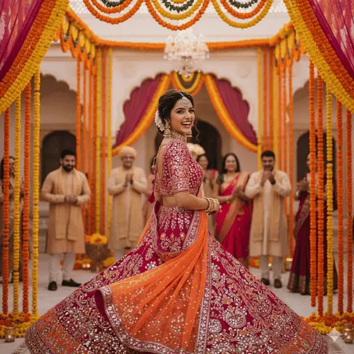 Stylish guest wearing a sophisticated floral dress at a wedding