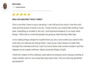 User feedback highlighting the benefits of using Bramework