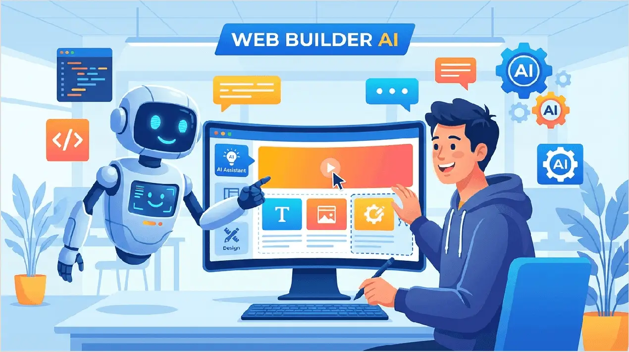 Wix artificial intelligence website generator creating a custom page layout