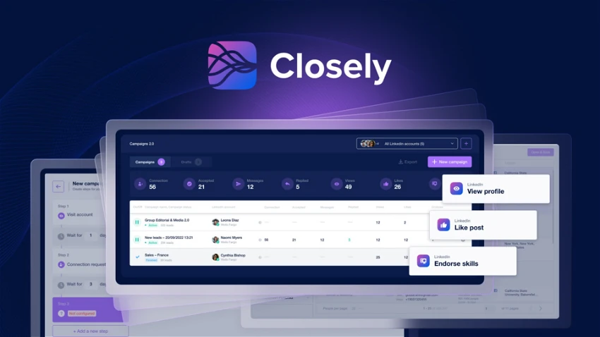 Closely Lifetime Deal [$59] – Your LinkedIn and Email Automation Tool