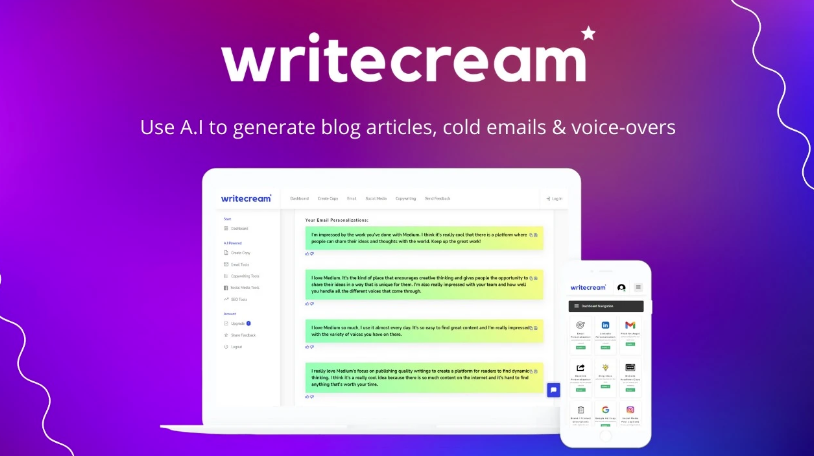 What is Writecream