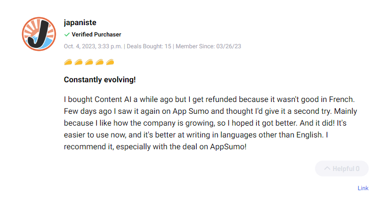 Authentic Reviews What People Love About GoZen Content.Ai Lifetime Deal 07