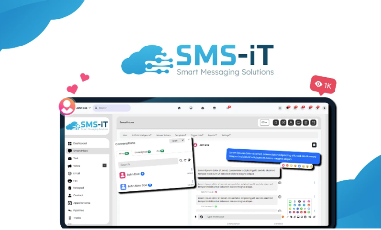 SMS-It CRM Lifetime Deal: The Best Investment for Your Business's Future.