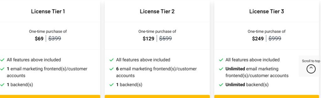 Official Pricing and Planning