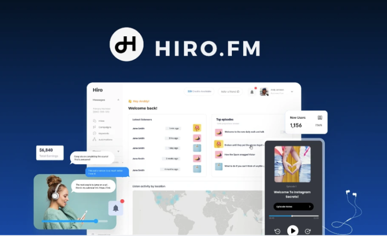 Hiro.fm Lifetime Deal: Ultimate Podcasting Game-Changer!