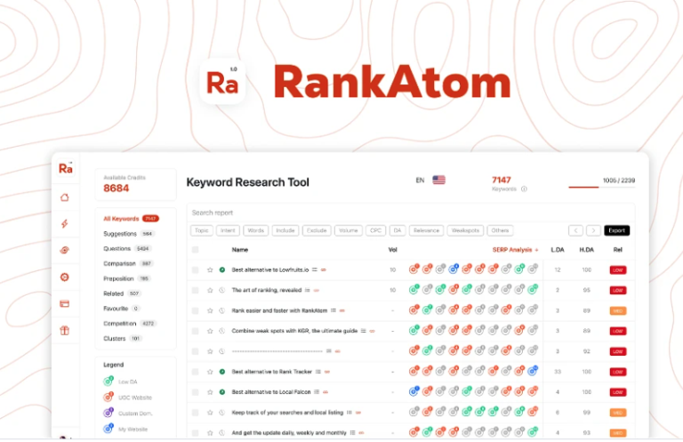 RankAtom Lifetime Deal: Unlocking the Future of SEO